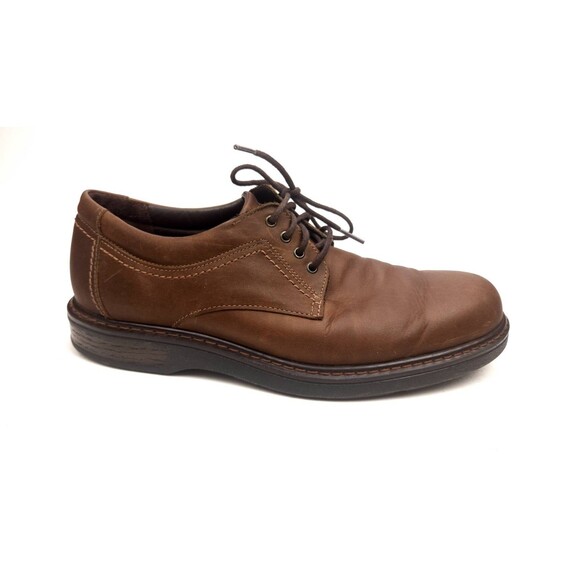 SAS Aden Oxford Shoes Men’s Brown Comfort Leather Size 9 M - Picture 1 of 10